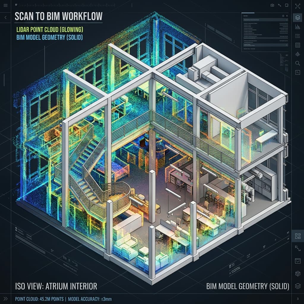 Scan to BIM Modeling
